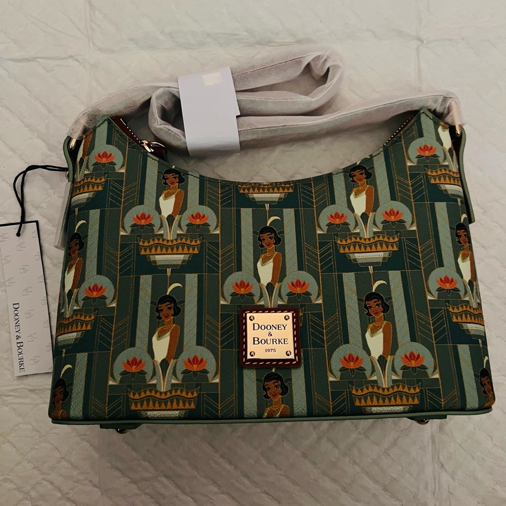 Tiana’s Bayou Adventure 2024 Baguette Shoulder Bag by Disney Dooney & Bourke